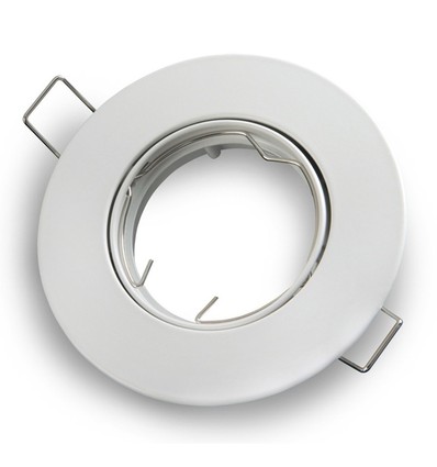 Downlight kit uden lyskilde - Hul: Ø7 cm, Mål: 9,2 cm, mat hvid, inkl. keramisk fatning MR11