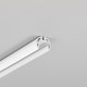 1m aluprofil PEN12 CJ - Hvid lakeret