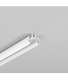 1m aluprofil PEN12 CJ - Hvid lakeret