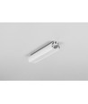 2m aluprofil PEN12 CJ - Hvid lakeret