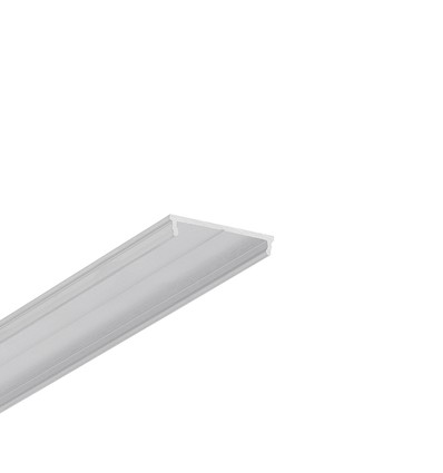 2m aluprofil FIX16 - Ubehandlet aluminium