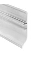 1m aluprofil SKIRT10 AC2/Q9 - Ubehandlet aluminium
