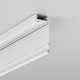 2m aluprofil WALLE12 BCD - Hvid lakeret