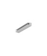 2m aluprofil MIKRO10 + 2m monteringsprofil MIKRO10 - Anodiseret