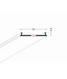 1m monteringsprofil C10 - Anodiseret