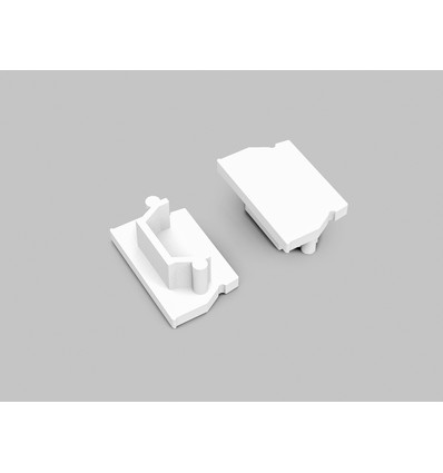 Endestykke UNI12 GEN2 - Hvid