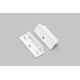 Endestykke WIDE24 - Med hul, hvid