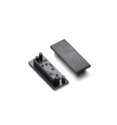 1 stk. Endestykke VARIO30-01 - Sort