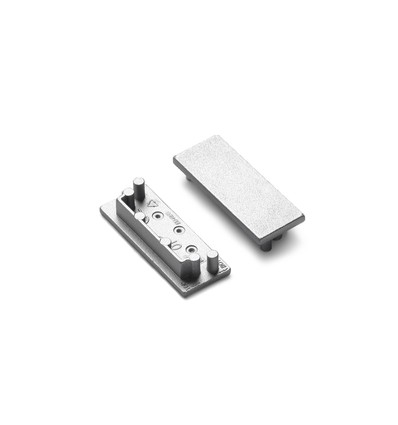 Endestykke VARIO30-01 - Sølvfarvet