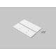 Endestykke VARIO30-16-E9 - Metal, hvid