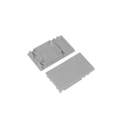 Endestykke COMBO30-01A - Sølvfarvet
