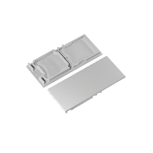 Endestykke COMBO30-01A-E9 - Sølvfarvet