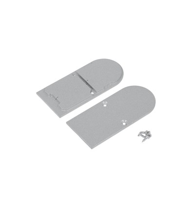 Endestykke COMBO30-01A-D9 - Metal, sølvfarvet