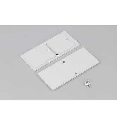 Endestykke COMBO30-01A-E9 - Metal, hvid