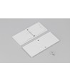 Endestykke COMBO30-01A-E9 - Metal, hvid