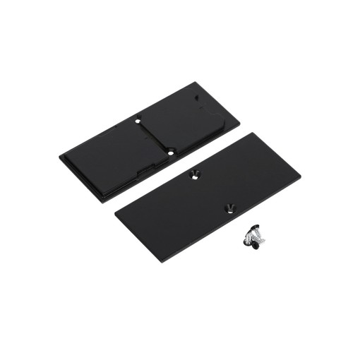 Endestykke COMBO30-01A-E9 - Metal, sort