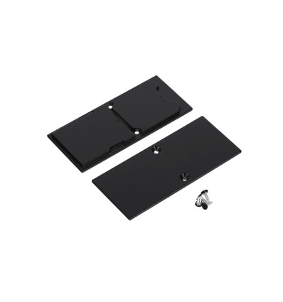 Endestykke COMBO30-01A-E9 - Metal, sort