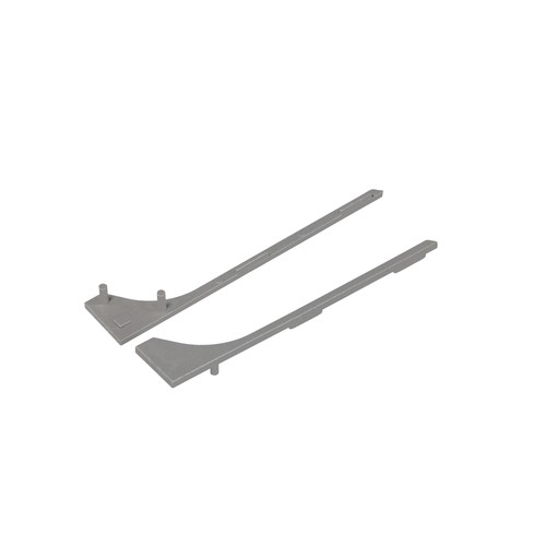 Endestykke BASE - Sølvfarvet