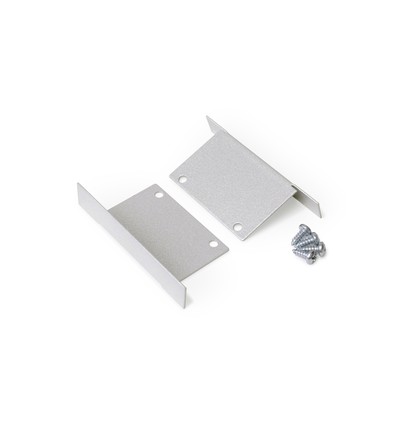 Endestykke PHIL RECESSED - Metal, sølvfarvet