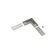 Profilsamler SURFACE14 90DEG - Anodiseret