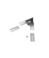 Profilsamler LINEA20 60DEG - Anodiseret