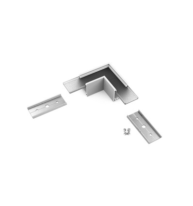 Profilsamler LINEA20 90DEG - Anodiseret