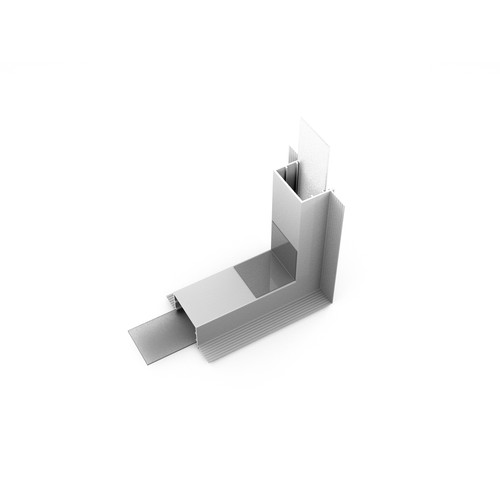 Profilsamler VARIO30-05 270DEG - op / ned, anodiseret