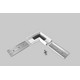 Profilsamler SURFACE14 90DEG - Hvid lakeret