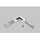 Profilsamler GROOVE14 90DEG - Hvid lakeret