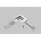 Profilsamler CORNER14 90DEG - Hvid lakeret