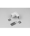 Profilsamler WALLE12 90DEG - Hvid lakeret