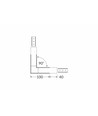 Profilsamler VARIO30-02 90DEG - Sort anodiseret