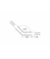 Profilsamler VARIO30-02 135DEG - Hvid lakeret