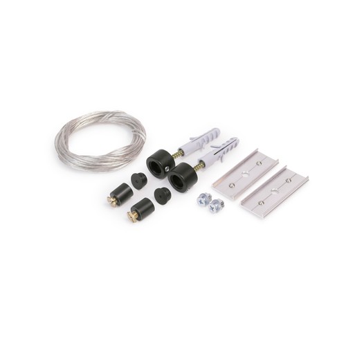 1.5m wireophæng strømførende (50V), sort