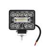 16W LED, 10-30V - Kold hvid, arbejdslampe, bil, lastbil, traktor, trailer, udrykningskøretøjer
