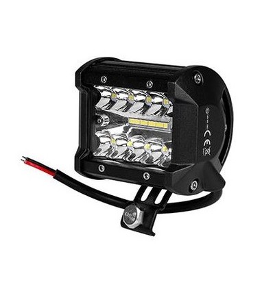 17W LED arbejdslampe, 10-30V - Kold hvid, Bil, lastbil, traktor, trailer, udrykningskøretøjer