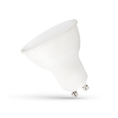 6W LED spot - Mælkehvid front, dæmpbar, 230V, GU10