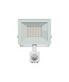 Noctis Lux 4 projektør 30W - kold hvid, 230V, IP44, 141x185x53mm, hvid, PIR sensor