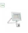 Noctis Lux 4 projektør 30W - kold hvid, 230V, IP44, 141x185x53mm, hvid, PIR sensor