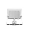 Noctis Lux 4 projektør 30W - kold hvid, 230V, IP44, 141x185x53mm, hvid, PIR sensor