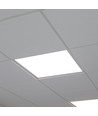 60x60 Casambi LED Panel, 36W - Højde:9mm, UGR19, hvid kant