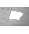 60x60 Casambi LED Panel, 36W - Højde:9mm, UGR19, hvid kant