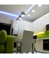 120 LED Stribe Lys 8W/m - 3000K, IP20, 24V, Dobbelt PCB, 10m/Rulle