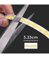 421 LED COB Stripslys 10W/m - 3000K, IP20, 24V, 5m/rulle