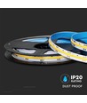 421 LED COB Stripslys 10W/m - 3000K, IP20, 24V, 5m/rulle