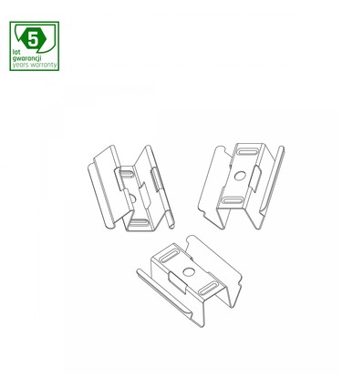 Allday Basic påbygningsbeslag - sæt á 3 stk