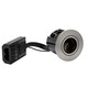 LEDlife indbygningsspot Inno88 - GU10, børstet alu, IP44, godkendt i isolering