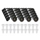 20 stk. indbygningsspot Inno88 - Inkl. 6W RA97 GU10, sort, IP44, godkendt i isolering
