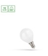 LED kugle P45 5,5W E14 - 230V, kultråd, neutral hvid, mat, Spectrum
