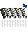 20 stk. LEDlife indbygningsspot Inno88 Udendørs - Inkl. 6W GU10, Hvid, IP44, godkendt i isolering